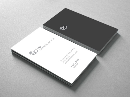 ALPR Corporate Relations: Business Card Design