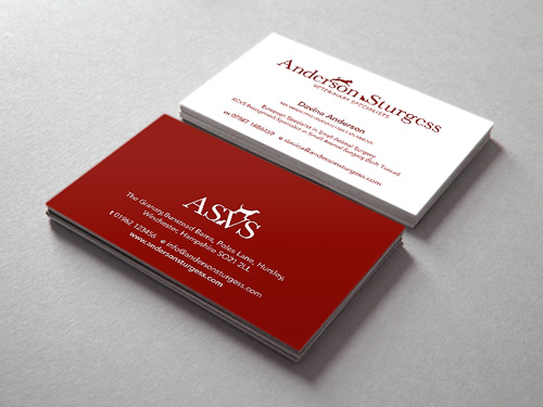 Anderson Sturgess: Business Card Design