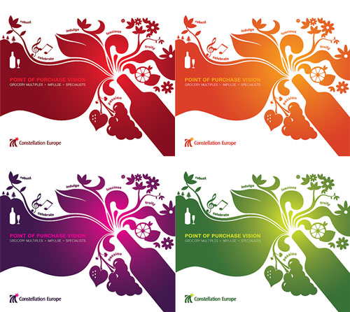Constellation Europe: Alternative Brochure Cover Designs