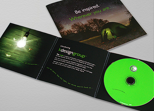 kdesigngroup: CD Mailer and Brohure Design
